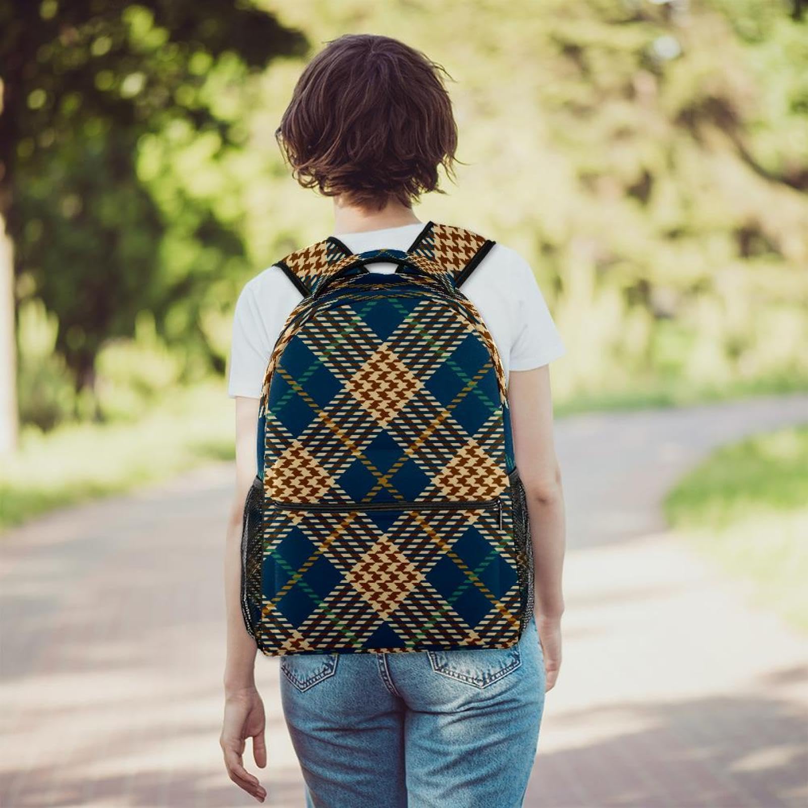 Zaino scolastico per uomini e donne, borsa da viaggio per computer portatile, zaino leggero per università, zaino casual per libri