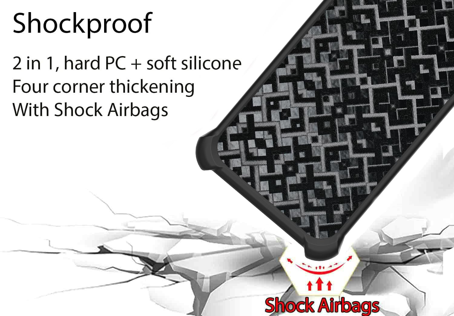 Snapklik.com : For AirVoice S67 5G / C67 /A67 Case Compatible For FOXXD ...
