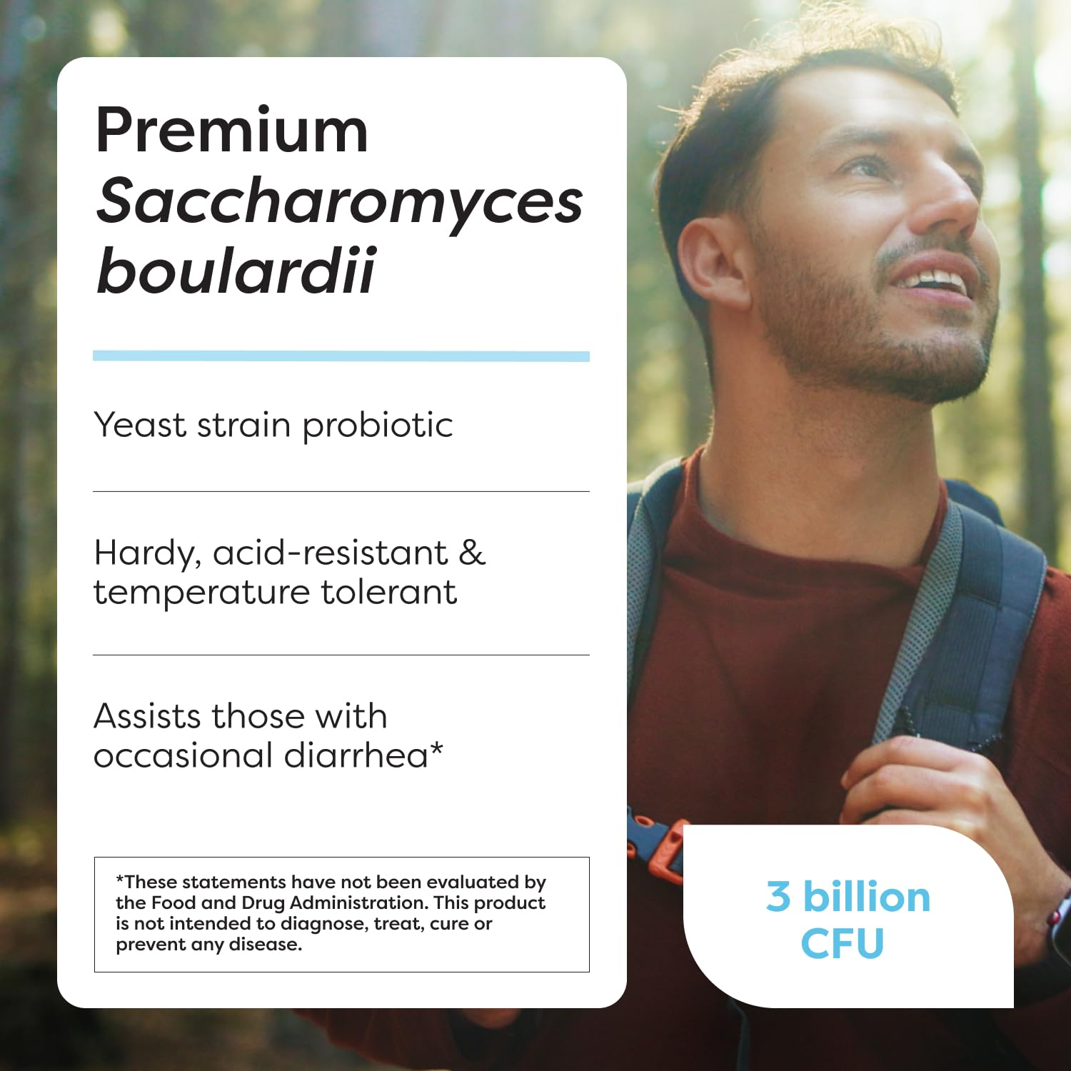 SFI Health Klaire Labs Saccharomyces Boulardii, 60 Count — Amazon image 3