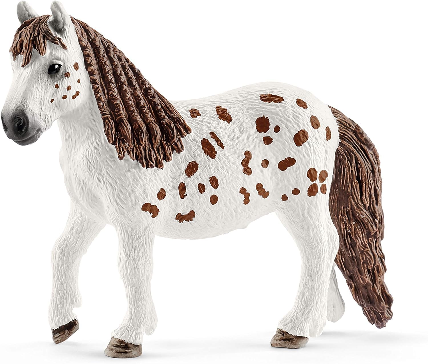 SCHLEICH HORSE CLUB | Mia & Spotty 42518 | set con figura ragazza, pony, sella e finimenti | giocattolo realistico da cavallo | regalo per bambine e bambini | da 5 anni | 9 pezzi
