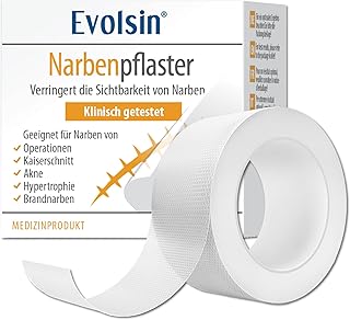 Gesponserte Anzeige – Evolsin® Silikon Narbenpflaster – Transparent – Ideal für Kaiserschnitt & OP-Narben – Sichtbare Narb...