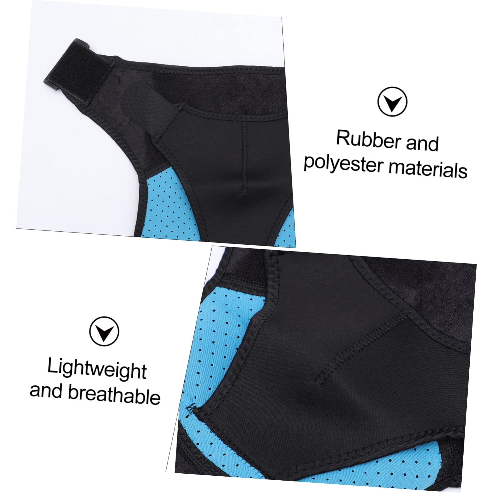 SHERCHPRY Adjustable Portable Shoulder Support Brace Creative Stability Design for Relief of Shoulder Aches Fits Chest Durable Breathable for Sports