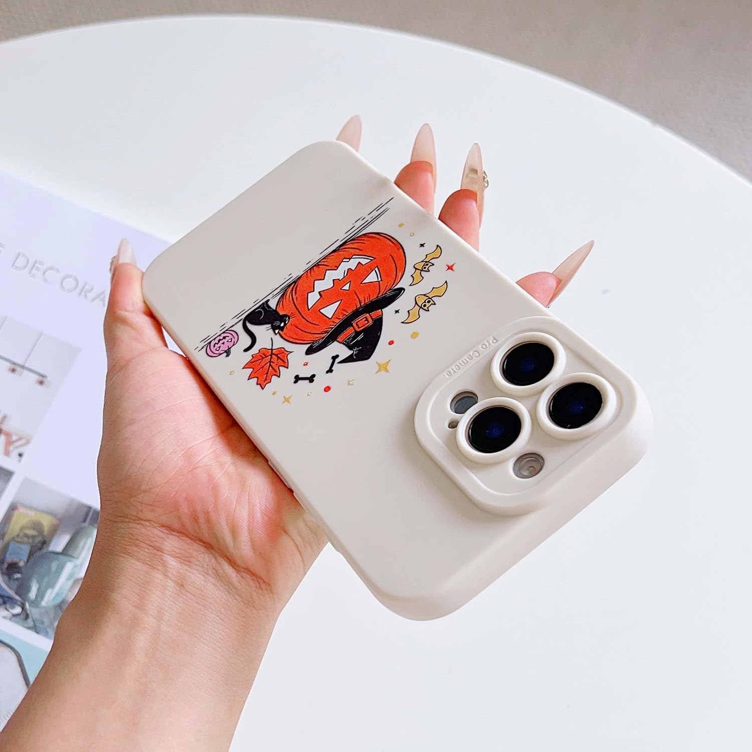 Pumpkin Halloween Phone Case for iPhone 16 Pro Max, TPU thumbnail