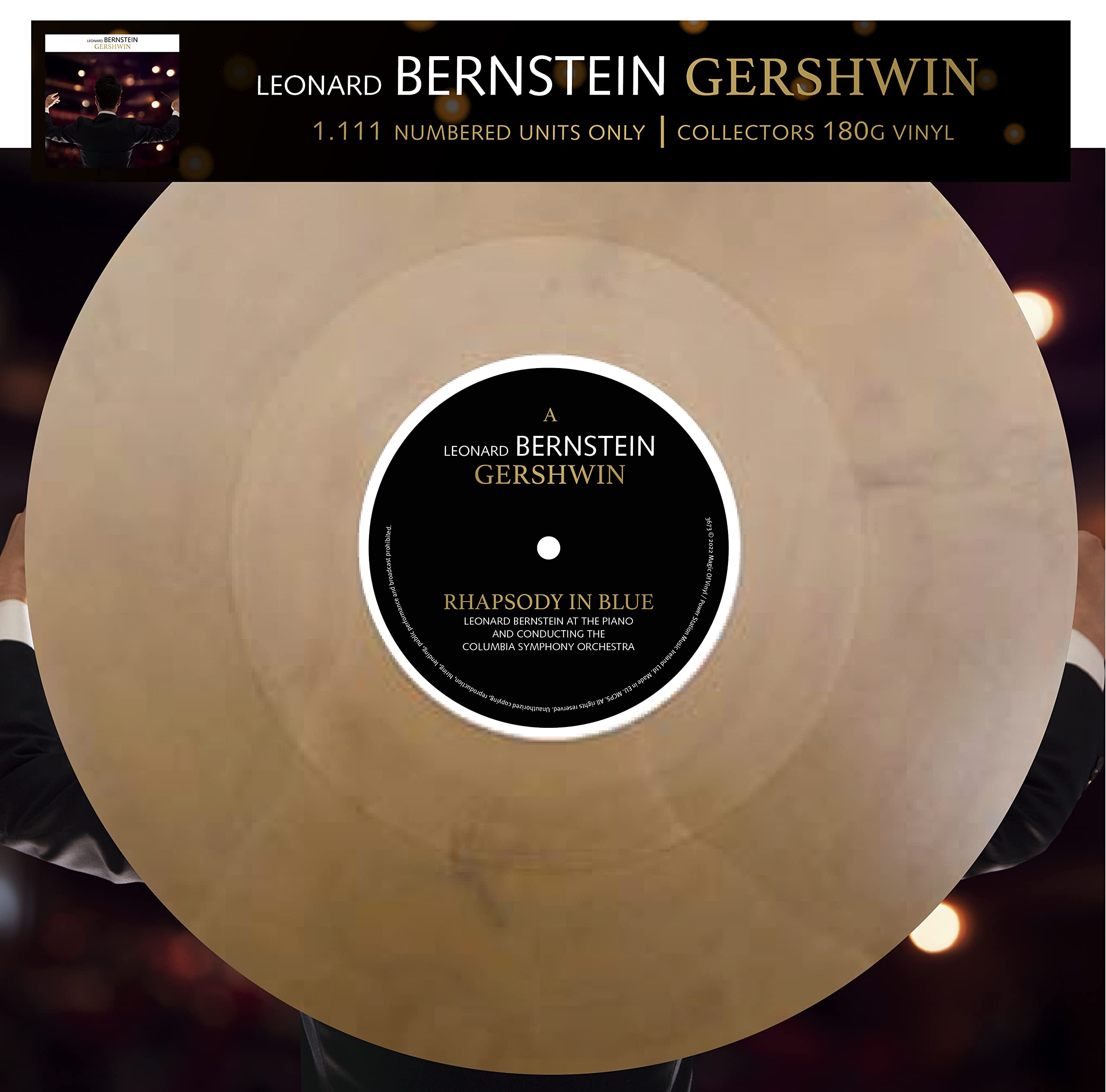 Leonard Bernstein - Gershwin - Limitiert und 1111 Stück nummeriert - 180gr. marbled