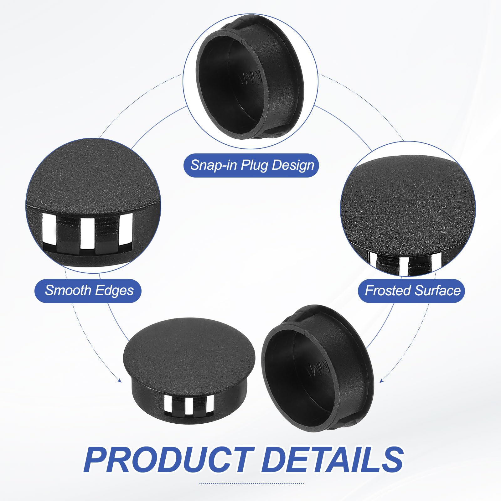 PATIKIL 28mm/1-1/8" Plastic Hole Plugs - Image 3