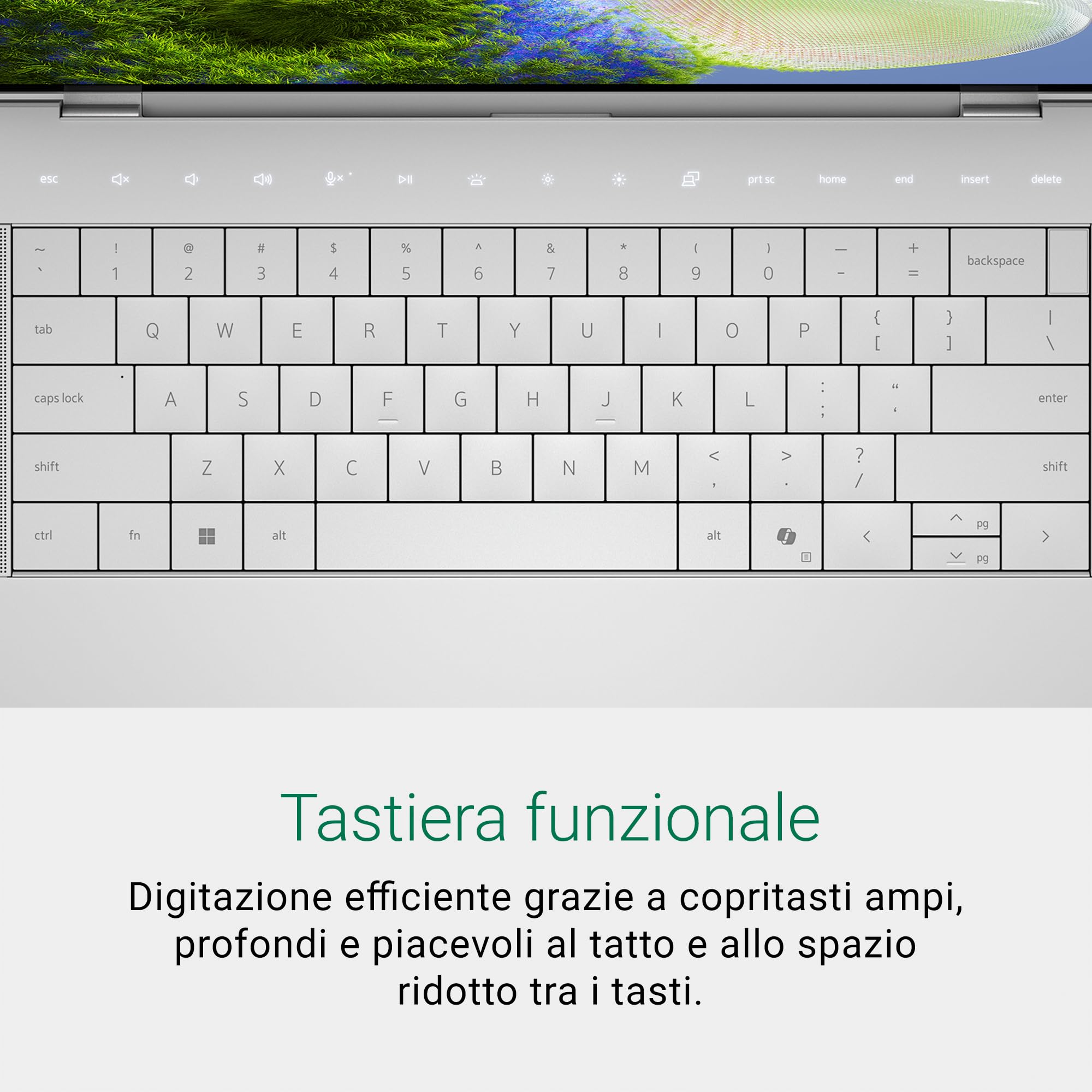 Dell XPS 14 (9440) Notebook 14,5'' FHD+ Intel Core Ultra 7 Series 1 Intel Evo edition, 16GB RAM, 512GB SSD, Intel Arc, Windows 11 Home, Tastiera retroilluminata Italiana - Platino