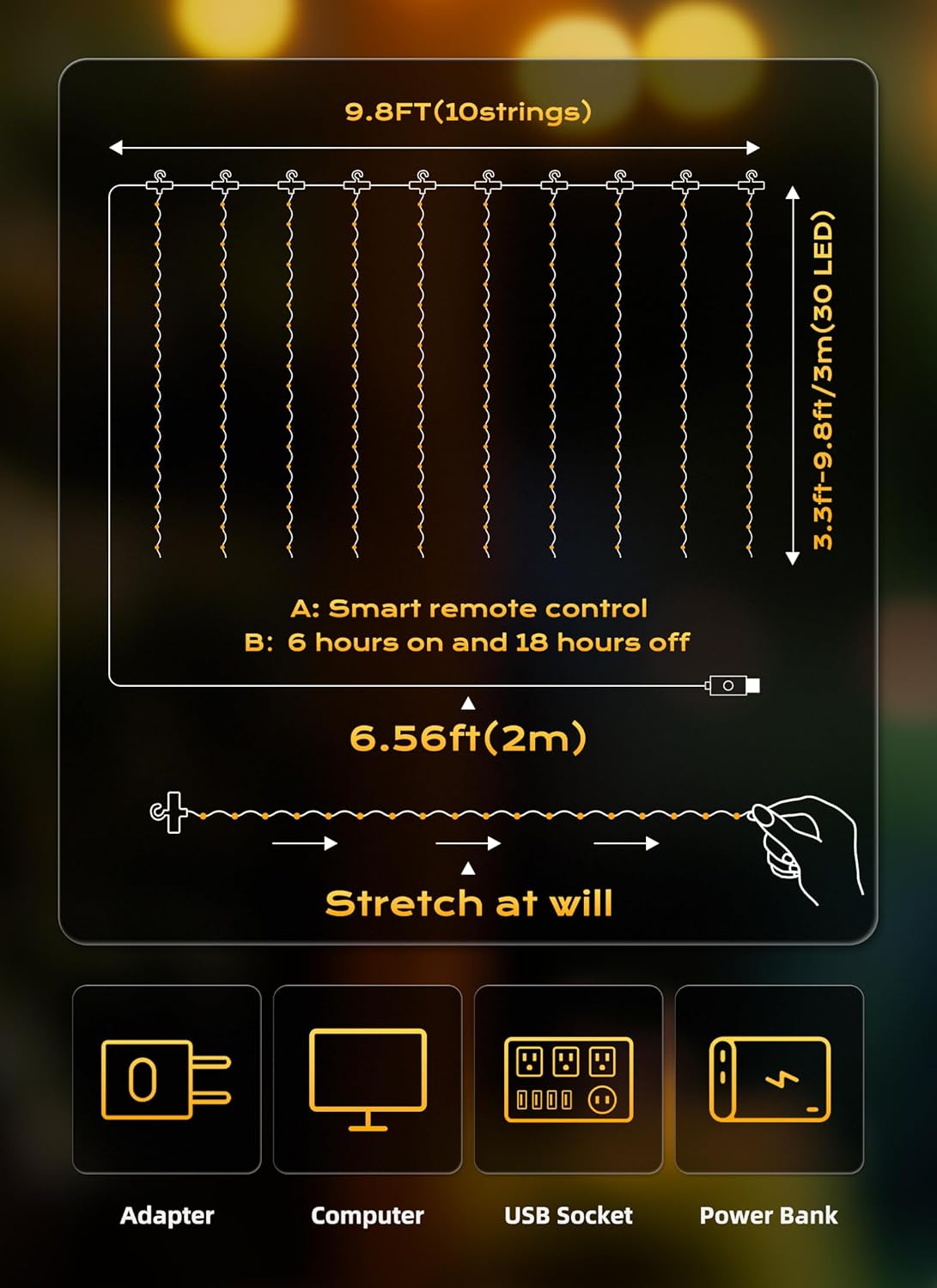 Transform Your Space: Brightown 300 LED Fairy Curtain Lights Review