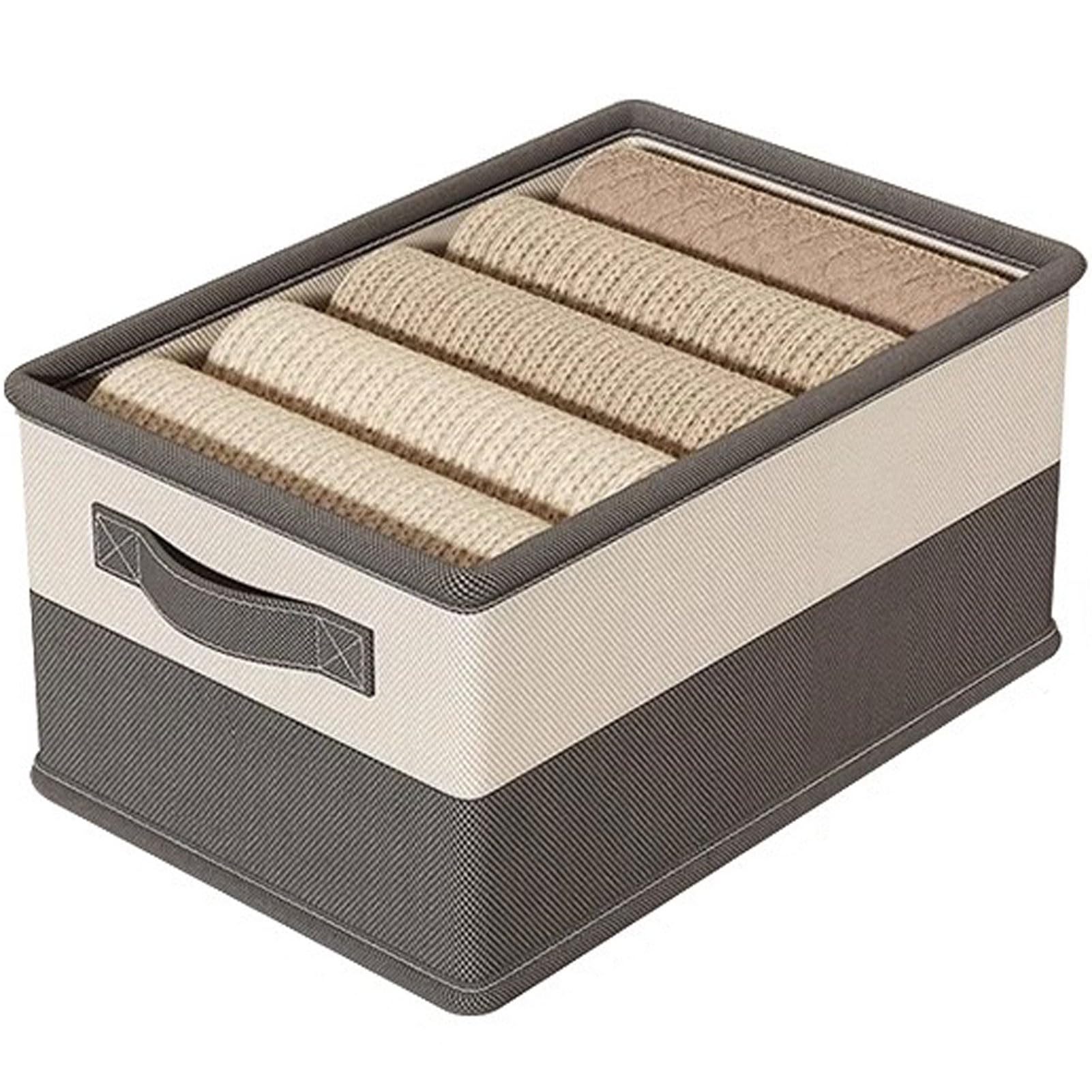 Boîte de rangement pliable pour ranger couvertures et vêtements volumineux facilement