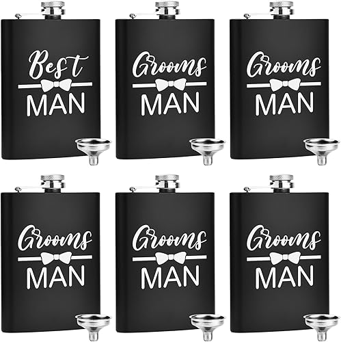 Miniatura 8 de ELEGANTPARK Regalos personalizados para hombres, padrinos de boda, regalos iniciales con monograma para hermano, novio, boda, cumpleaños, Navidad,