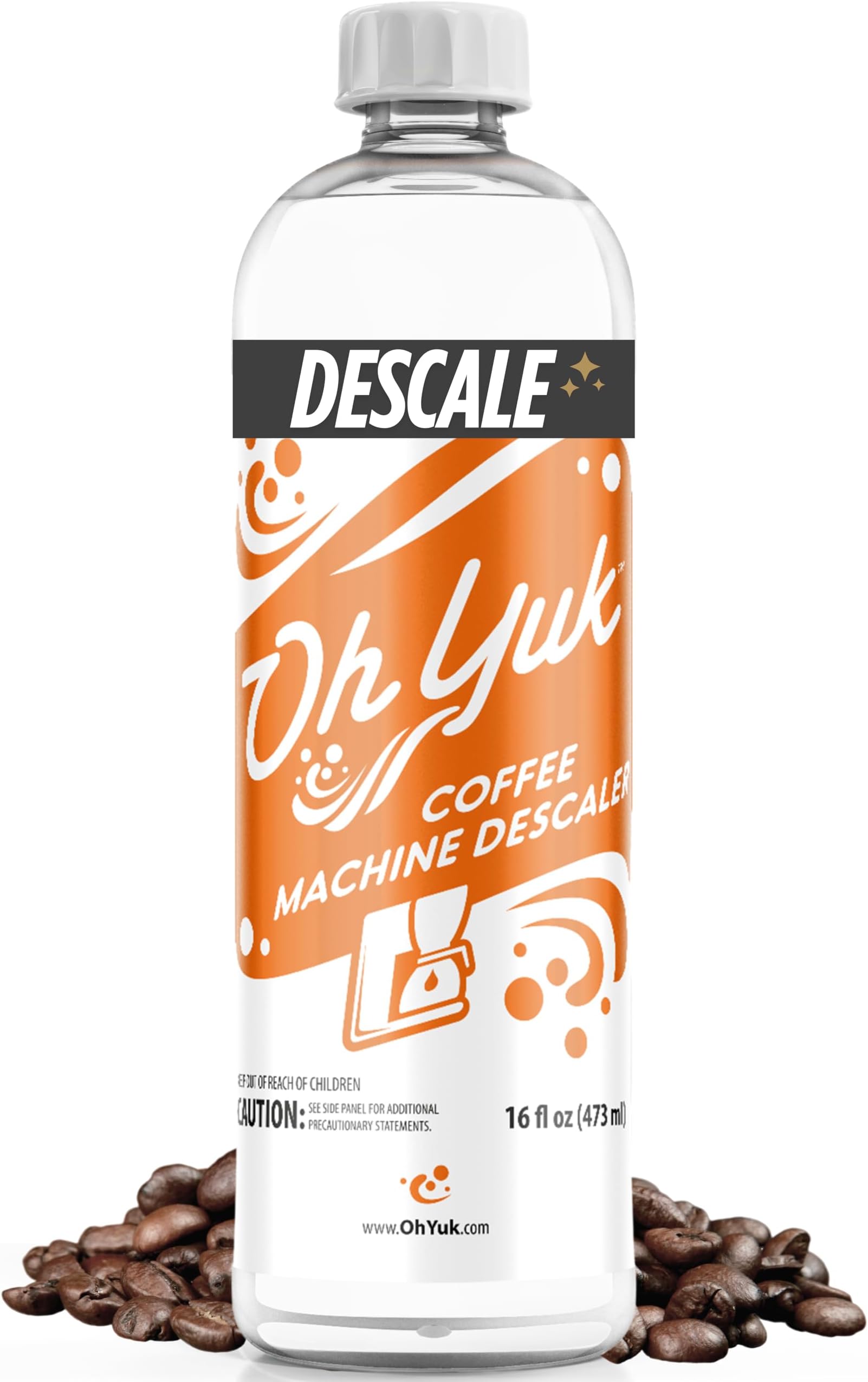 - Coffee Machine Descaler - Cleaning and Descaling Solution Universally Compatible for All Brands and Machine Types: Breville, Delonghi, Nespresso, Keurig - 16 oz (1)