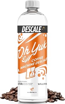 Oh Yuk Coffee Machine Descaler - Cleaning and Descaling Solution Universally Compatible for All Brands and Machine Types Breville, Delonghi, Nespresso, Keurig - 16 oz 1