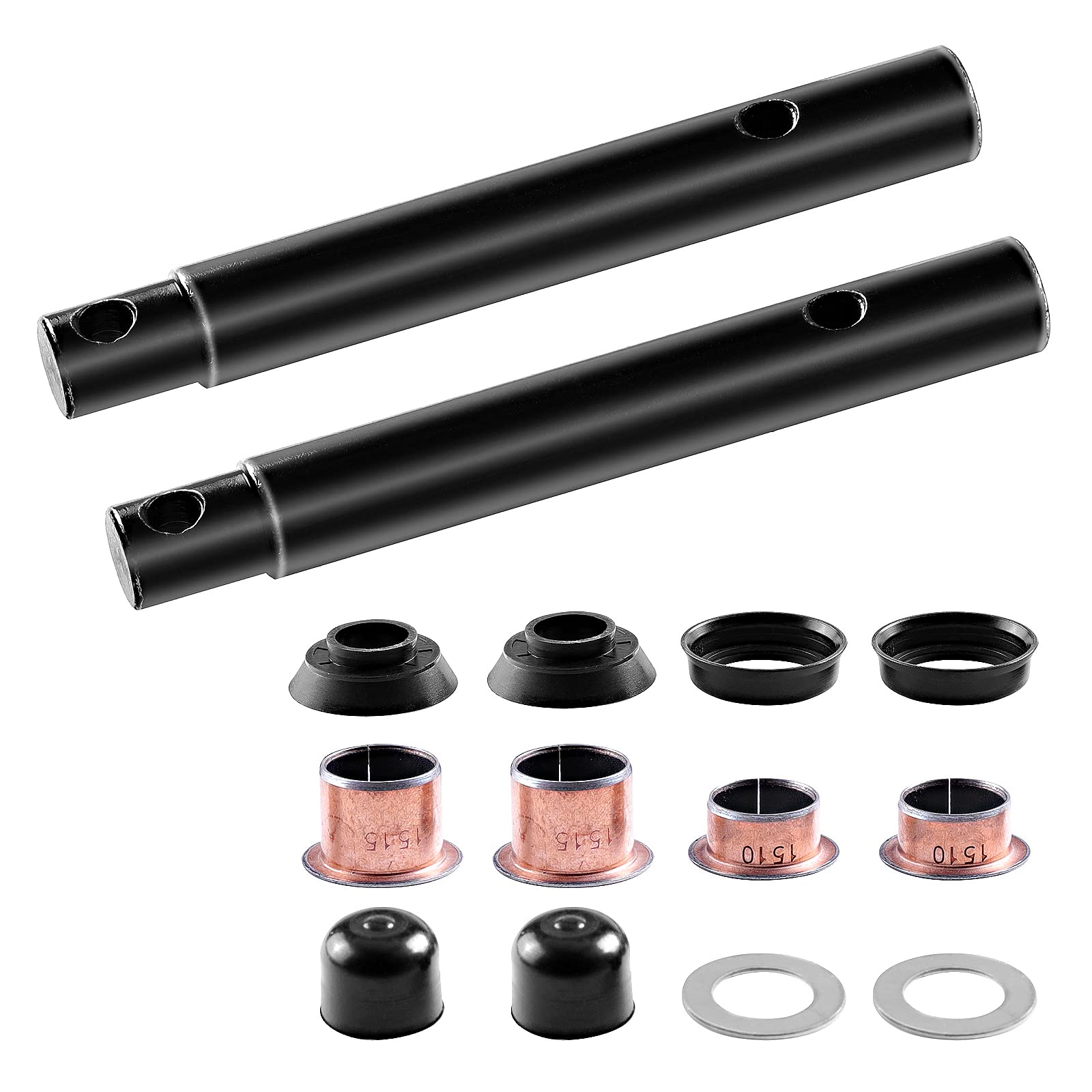 Roykaw King Pin Bushing Kit Replacement Compatible with Yamaha G2/G8/G9/G11/G14/G16/G19/G20 G&E Golf Cart, OEM# J38-23516-00,J38-23527-00