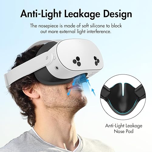 Miniatura 2 de HATALKIN Controller Grips Cover Compatible with Meta Oculus Quest 3, for Quest 3 Controllers Grip Cover Silicone Protector VR Accessories with