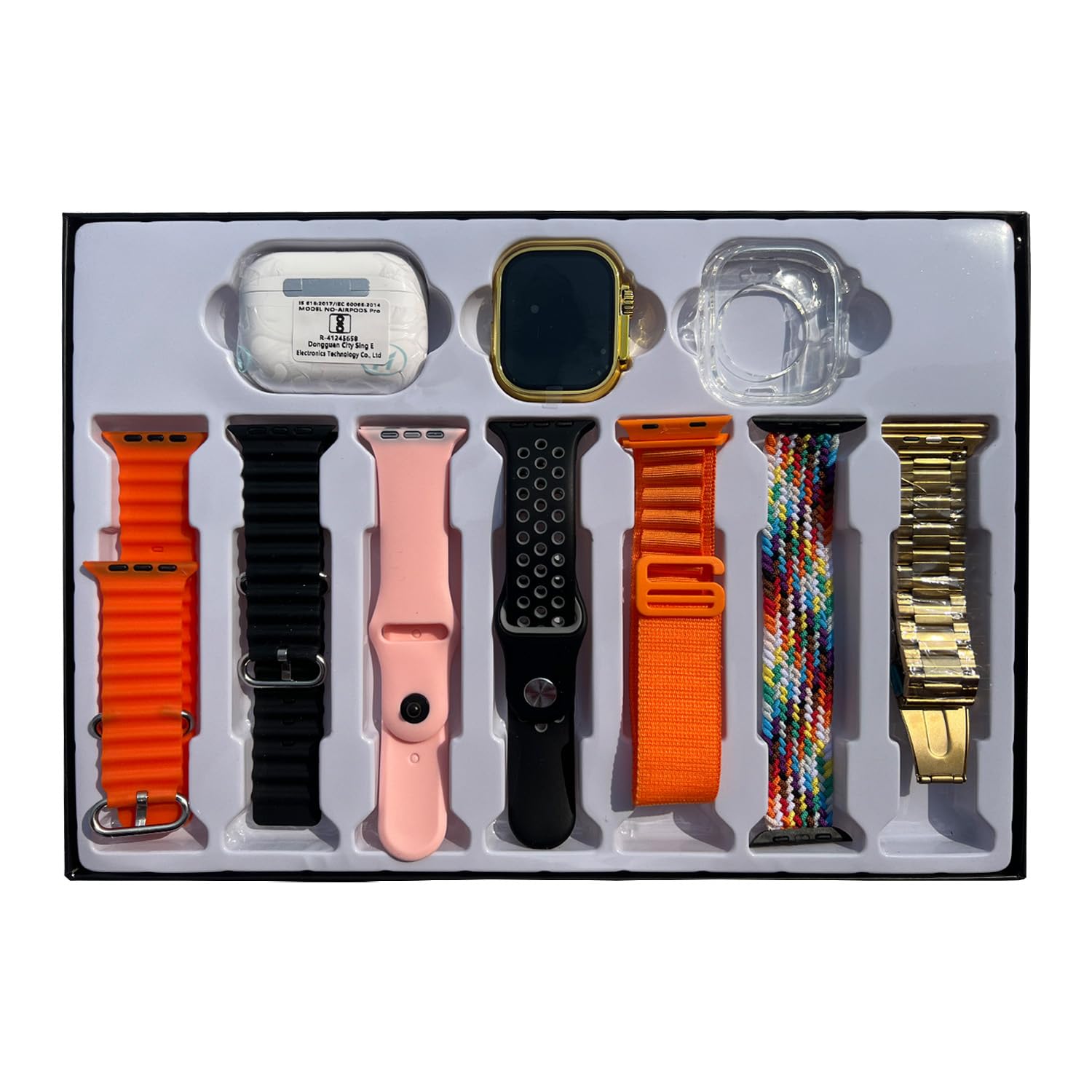 ZEORGIA Ultra Bluetooth Calling Smartwatch Combo | 2.02" TFT Display, and Health Monitoring | Multiple Color Straps, Wireless Charging, Earbuds, Cover (B0DG8XZHN3) Amazon Price History, Amazon Price Tracker