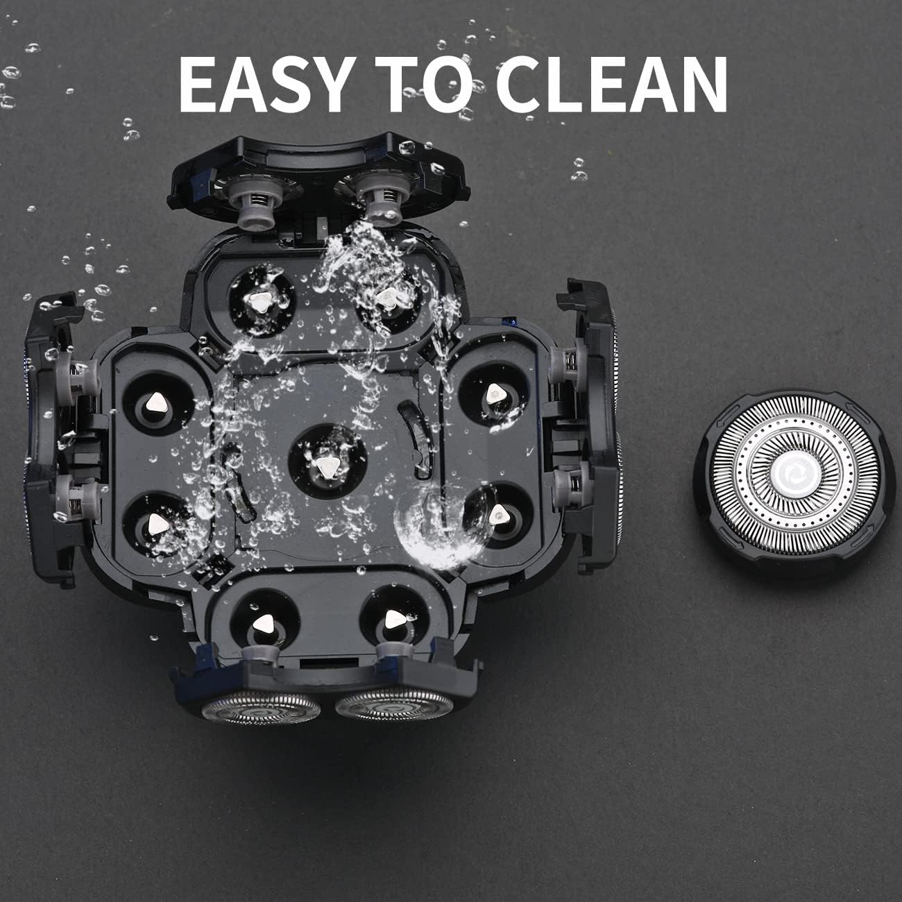 9 Blades Head Shaver Men's Electric Shaver Replacement Heads Universal Replacement Blade Head Electric Razor for Men