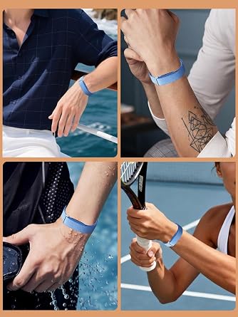 Nylon Band Compatible with Google Fitbit Ace, Breathable Replacement Strap, Stainless Steel Buckle, Micro-Adjustable Performance Loop for Screenless Tracker