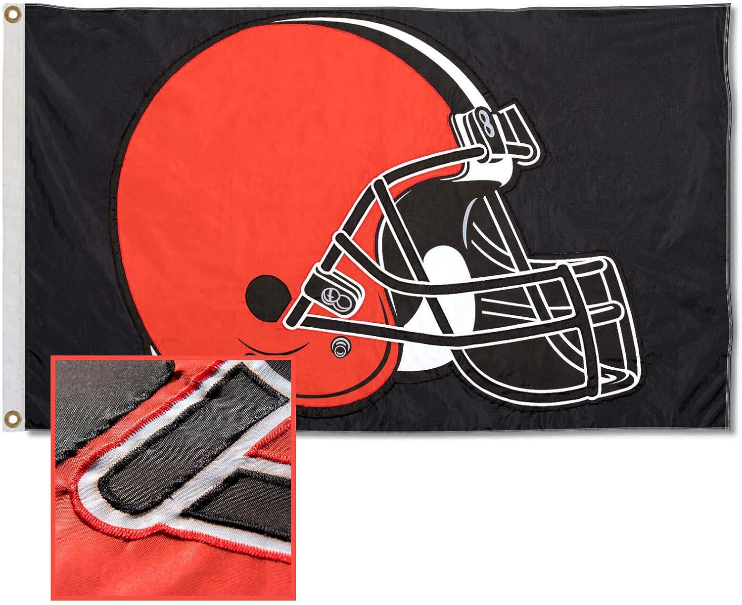 Cleveland Browns Embroidered Nylon Flag
