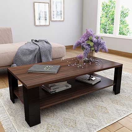 Home Centre Helios Katie Coffee Table - Brown (Engineered Wood)