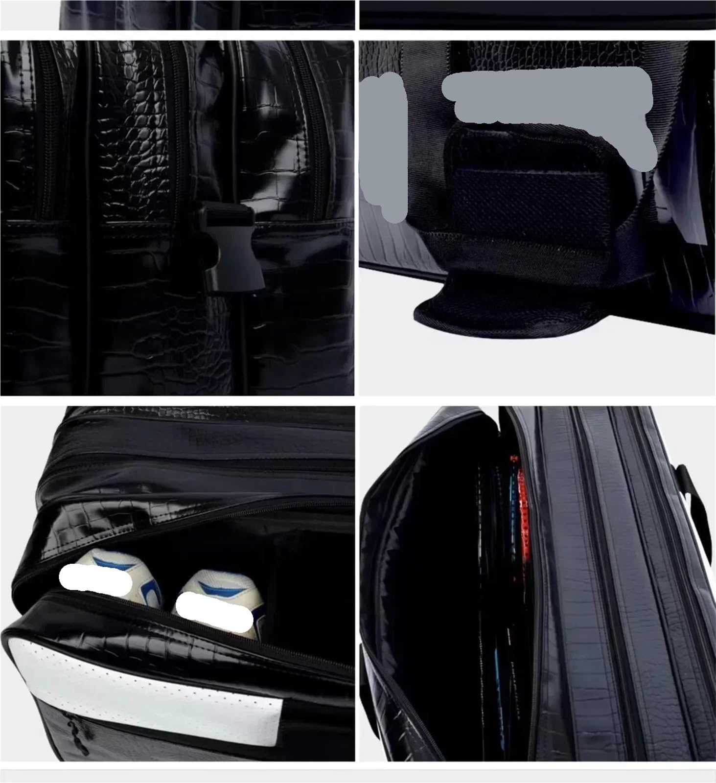Borsa Tennis Borsa for Racchette da Tennis Borsa da Badminton Zaino da Tennis Portatile La Grande capacità può Contenere 6-8 Borse for Racchette