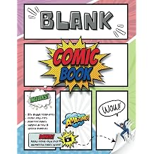Blank Comic Book Create Your Own Comic Stories and Flipbook Animation