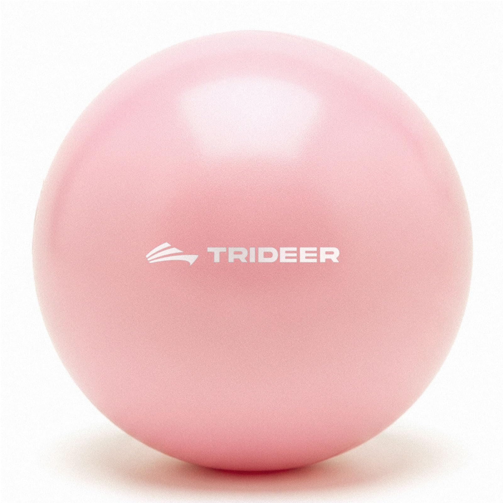 Trideer Pilates Ball 9 Inch Core Ball, Small Exercise Ball with Exercise Guide Barre Ball Mini Yoga Ball for Pilates, Yoga, Core Training, Physical Therapy, Balance, Stability, Stretching (Rose Pink)