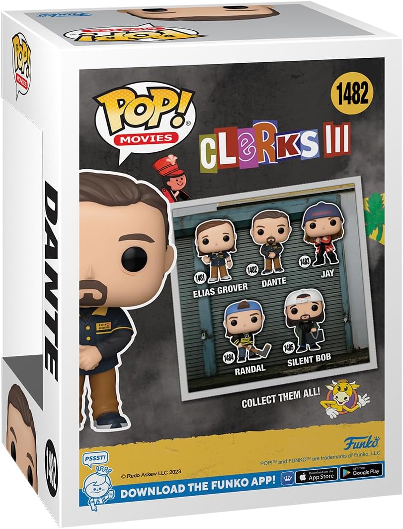 Funko POP! Movies: Clerks 3 - Dante - Collectable Vinyl Figure - Gift Idea - Official Merchandise - for Kids & Adults - Movies Fans - Model Figure for Collectors and Display