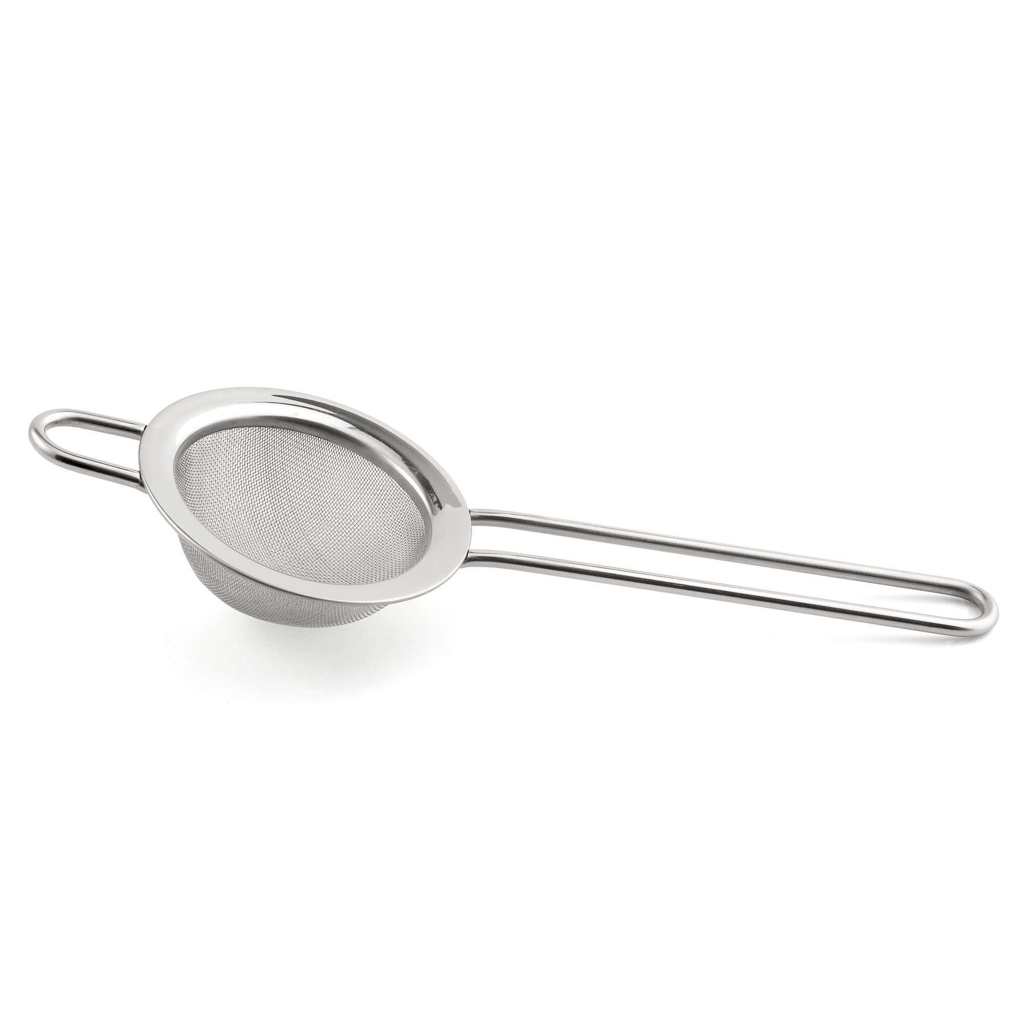 Weis Teesieb aus Edelstahl – Silber, 19 × 7,5 × 7,5 cm