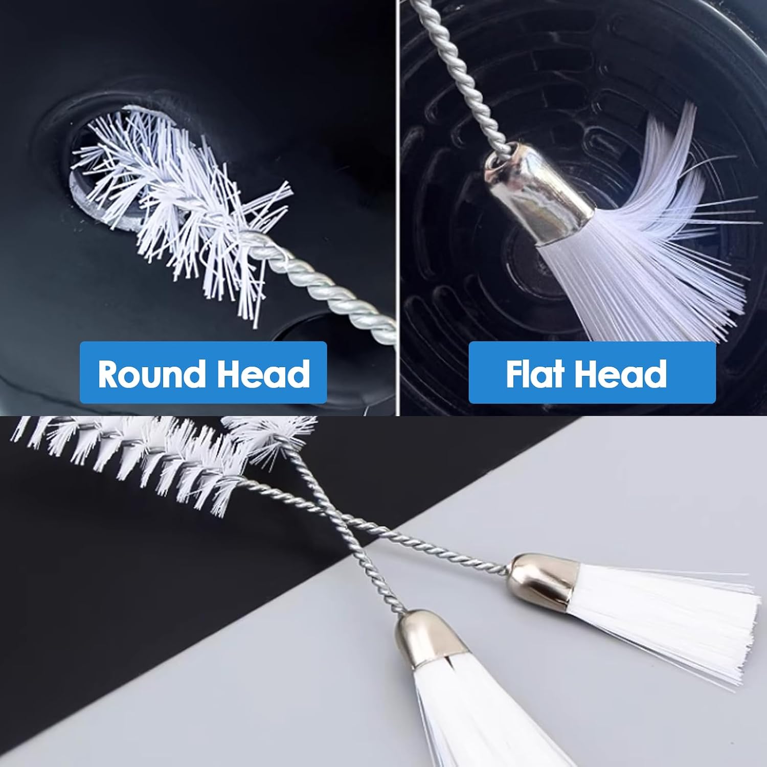 HEEPDD 10Pcs Double End Sewing Machine Cleaning Brush