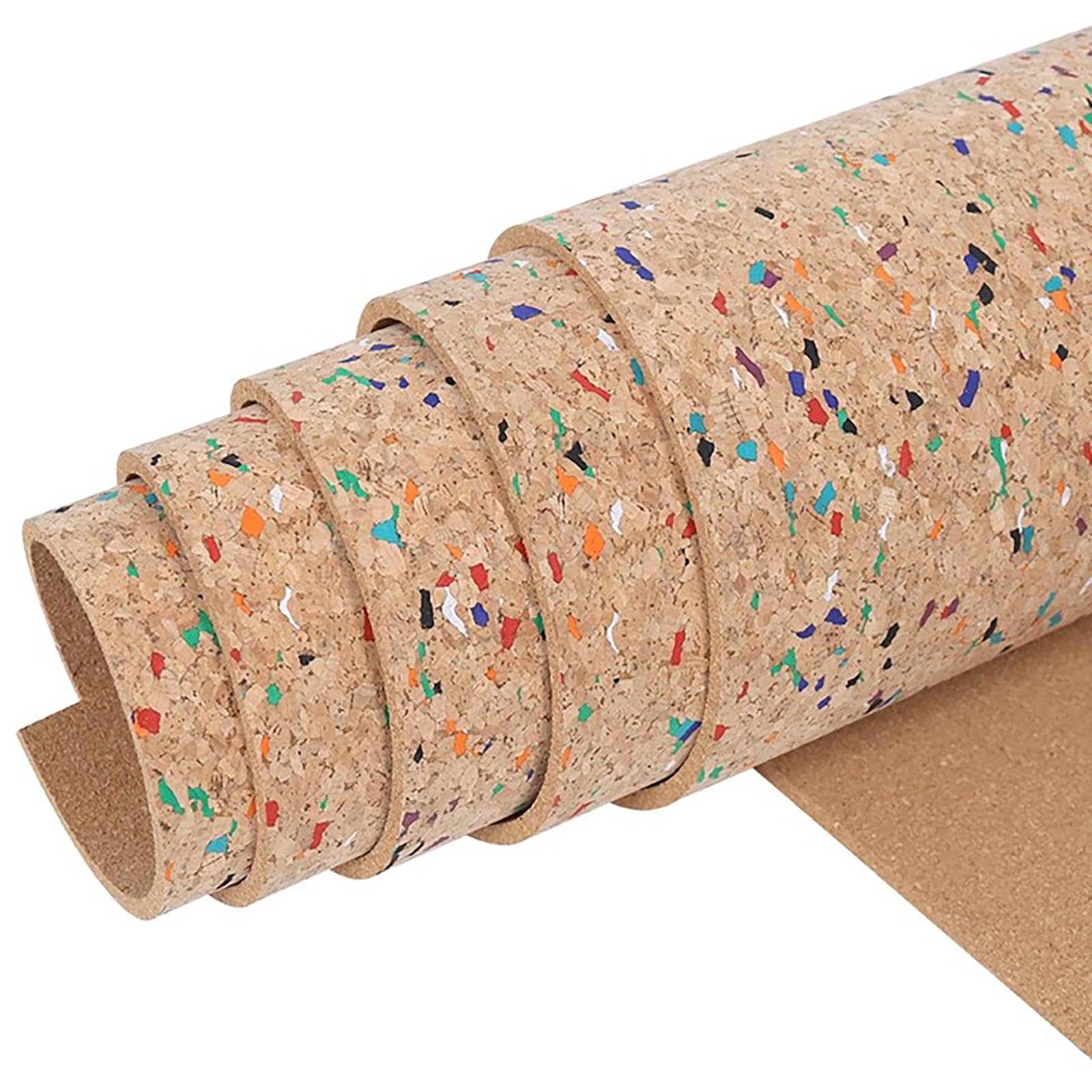 Tablice korkowe Rolka Tablicy Korkowej/tablic Ogłoszeniowych, Arkusze Korkowe DIY Do Ekspozycji Dekoracji Ściennych, Tablica Z Pinezkami Do Zdjęć W Biurze/szkole(3pack,4'x18.8' (1.2x5.7m))