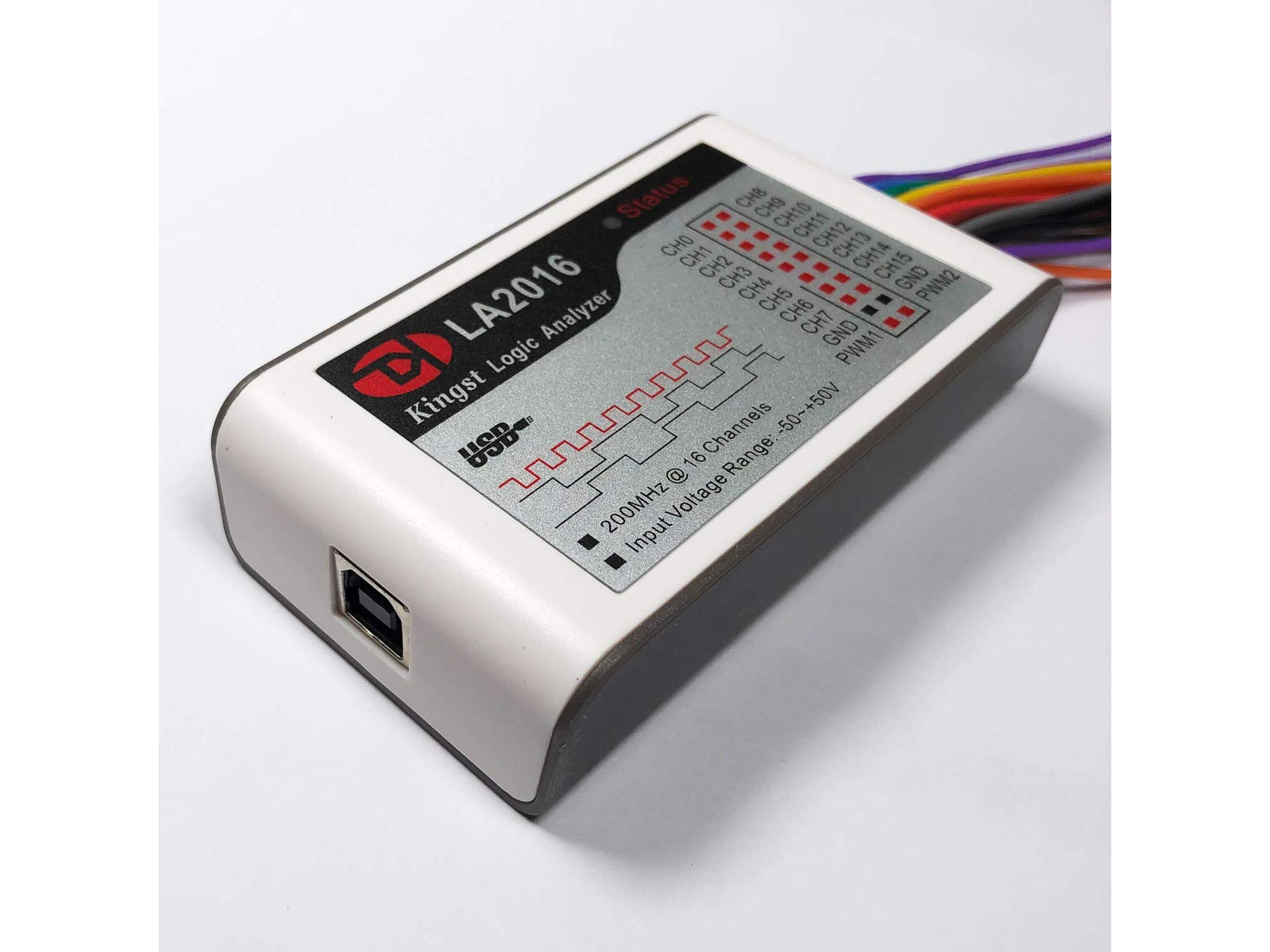 Kingst USB Logic Anayzer LA2016, 16 Kanäle, 200MHz