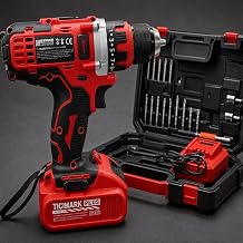 24 Par&ccedil;a 12V Ak&uuml;l&uuml; Matkap Seti - Elektronik Hız Ayarı ile Uyumlu