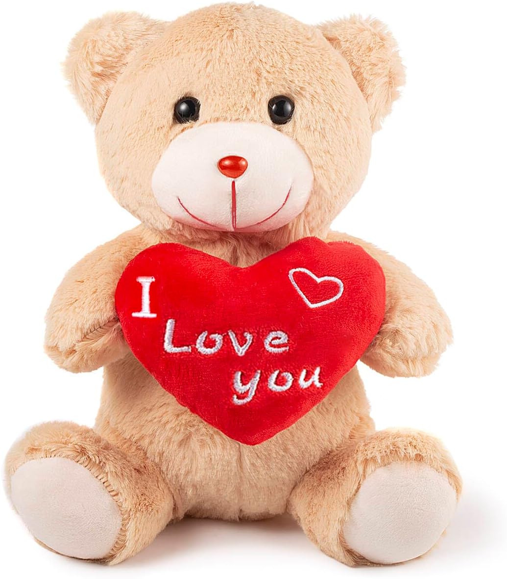 Valentine's Stuffed Animal, 11 Inch Dog, Ideal for Gifts for Friend (Puppy - one Pack)