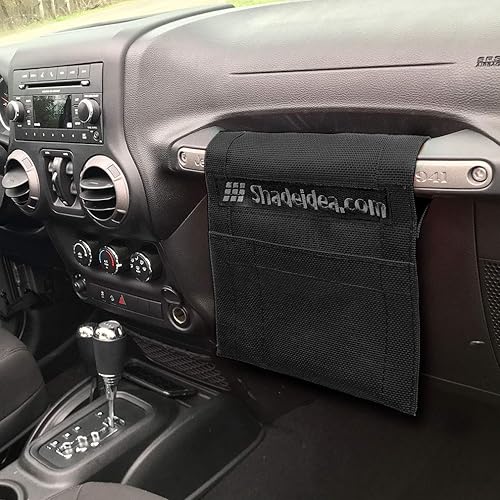 Miniatura 8 de Shadeidea JK - Parasol superior compatible con Jeep Wrangler JKU, cubierta de techo de malla suave (2007-2018) - Bloqueador de ruido de viento UV