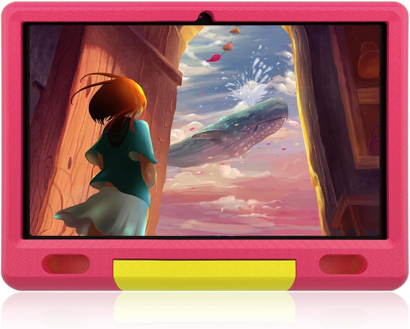 Kids Tablet 10 inch, Android 13 Tablet for Kids, Quad-Core Tablet, 6GB RAM+64GB ROM, 1280 * 800 IPS-Pink Kids Tablet 10 inch, Android 13 Tablet for Kids, Quad-Core Tablet, 6GB RAM+64GB ROM, 1280 * 800 IPS-Pink