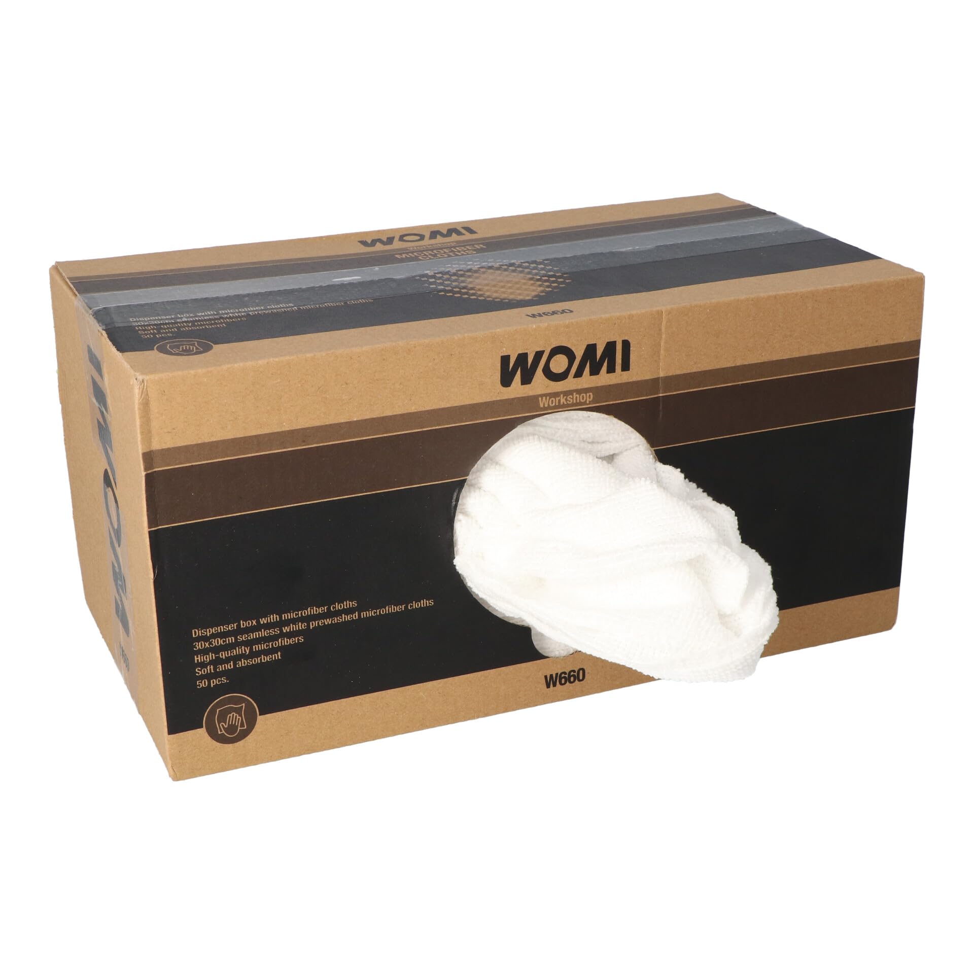 Womi W660 - Dispensador de paños de Microfibra (50 Unidades)