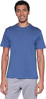 تيشرت بيسيك كلاسيكي بأكمام قصيرة للرجال من فاير وود