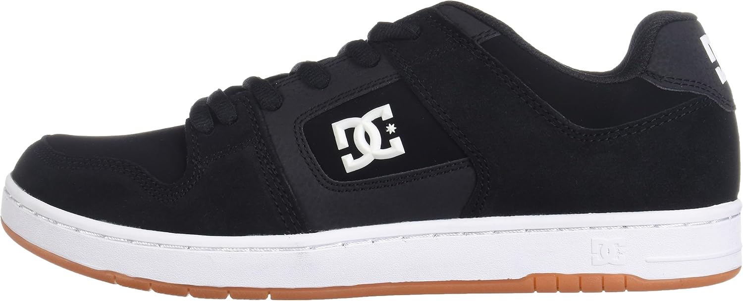 DC Shoes Sneakers Sneakers for Men, Black/White/Gum, 9 US