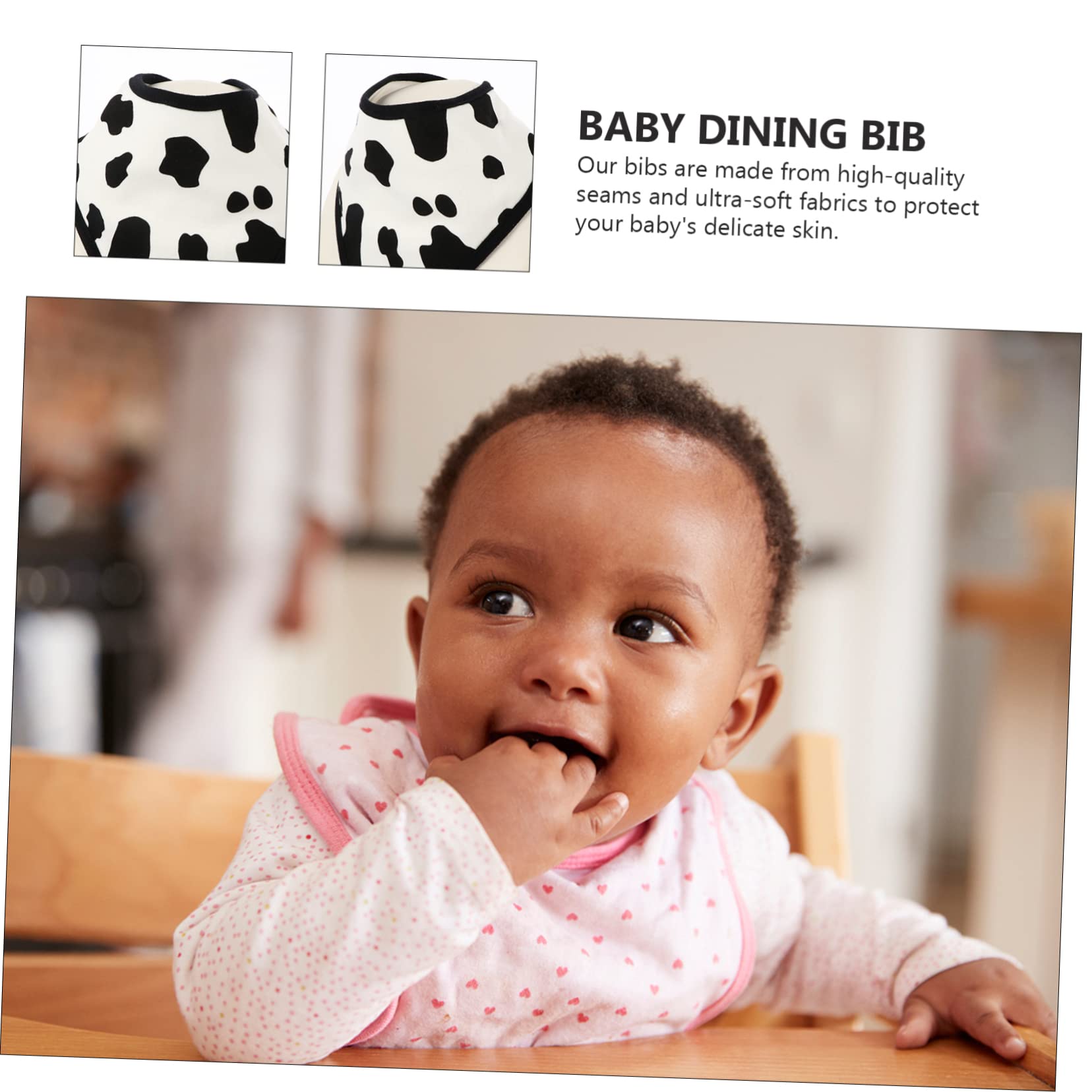 ibasenice 9piezas Baberos Ajustables Para Bebés Toallas De Saliva Impermeables Para Recién Nacidos Accesorio De Comida Diseño Estiloso