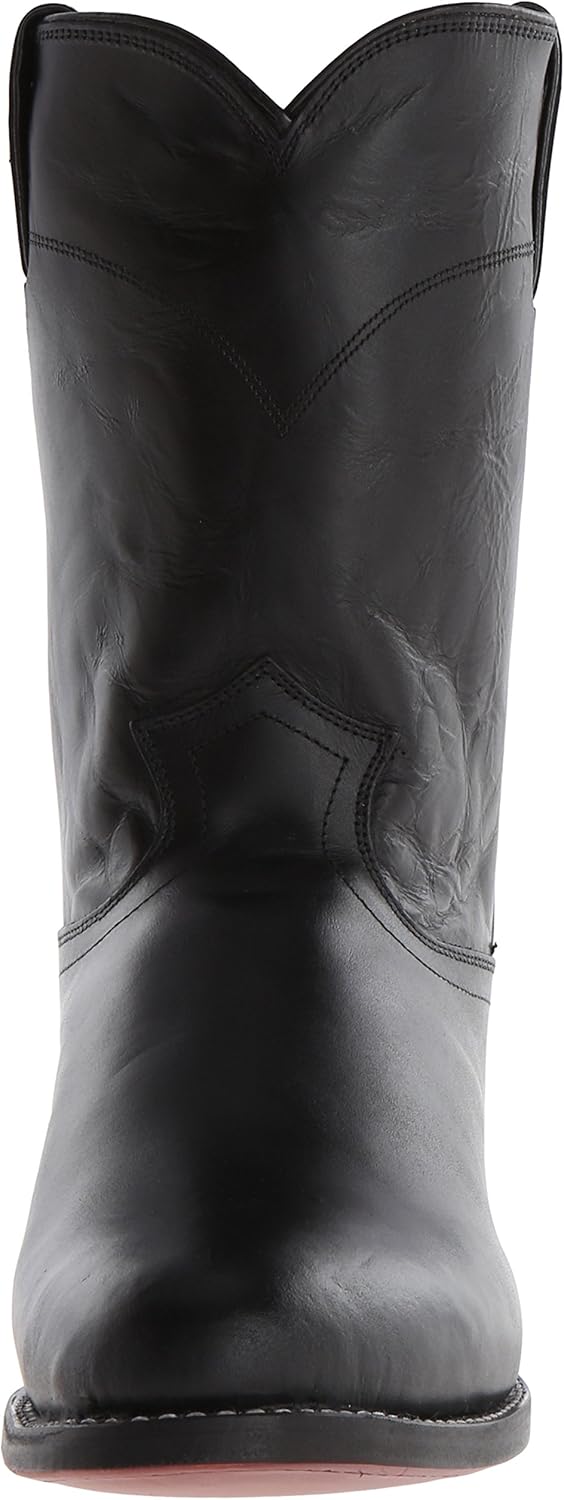 Justin Jackson 10" Roper Cowboy Boots for Men - Round Toe Full-Grain Leather Upper, J-Flex Comfort System, and Hand-Nailed Leather Outsole - Image 2