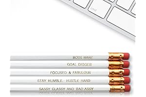 Boss Babe Pencils: Ignite Your Motivation with Inspiring Sayings