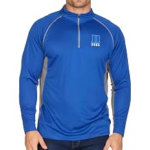 COLOSSEUM Mens NCAA Campus Classic Long Sleeve 1/4 Zip Windshirt, Performance Lightweight Quarter Zip, Athletic Design