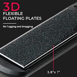 TYMO SWAY Hair Straightener with 10s Fast Heating, 1 Inch Professional Flat Iron Curling Iron in One with 32 Adjustable Temp, Automatic Shut Off, Dual Voltage