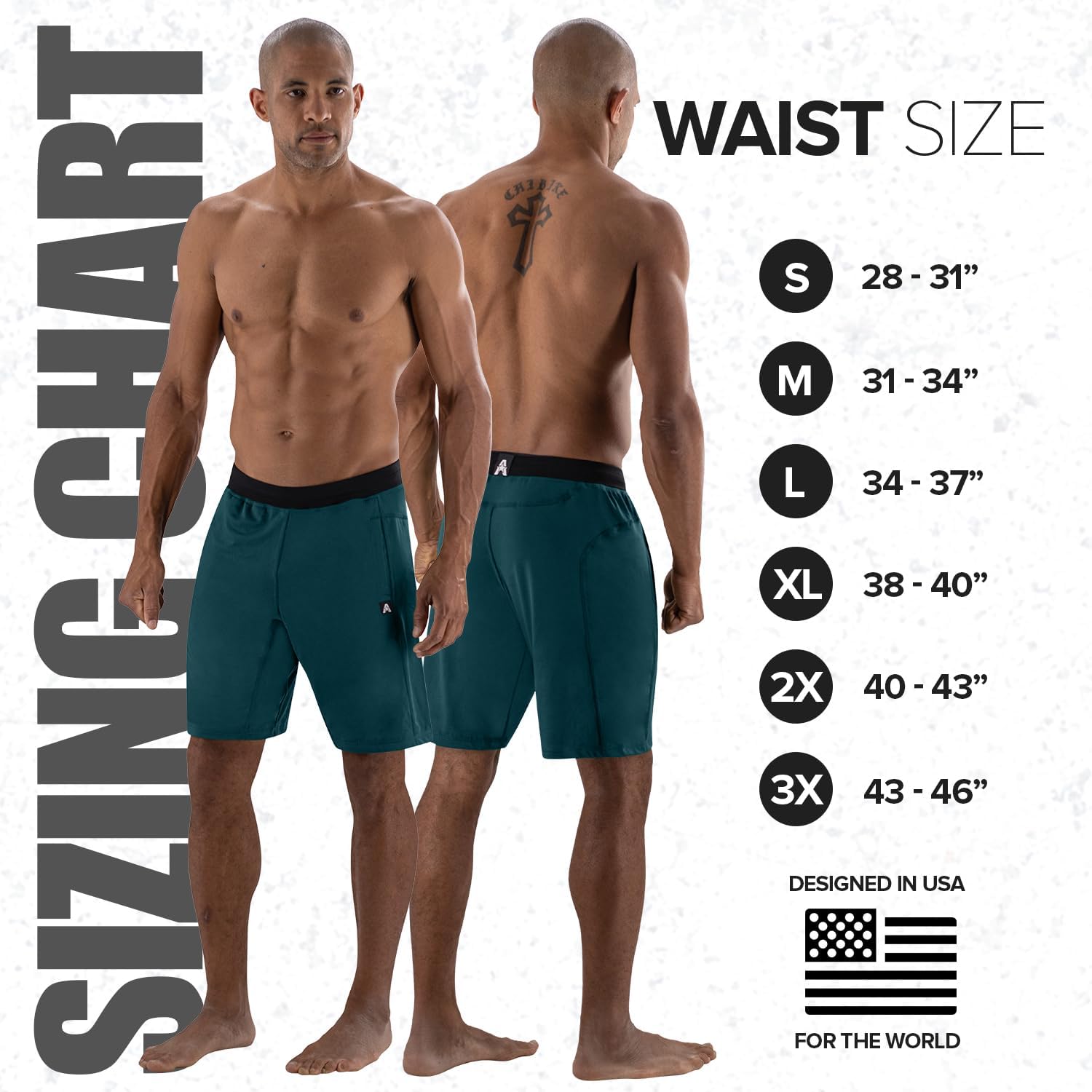 Anthem Athletics Solstice 5, 7, and 9 Inch Men's Workout Shorts - Open Pocket Short for Yoga, Athletic & Gym Training