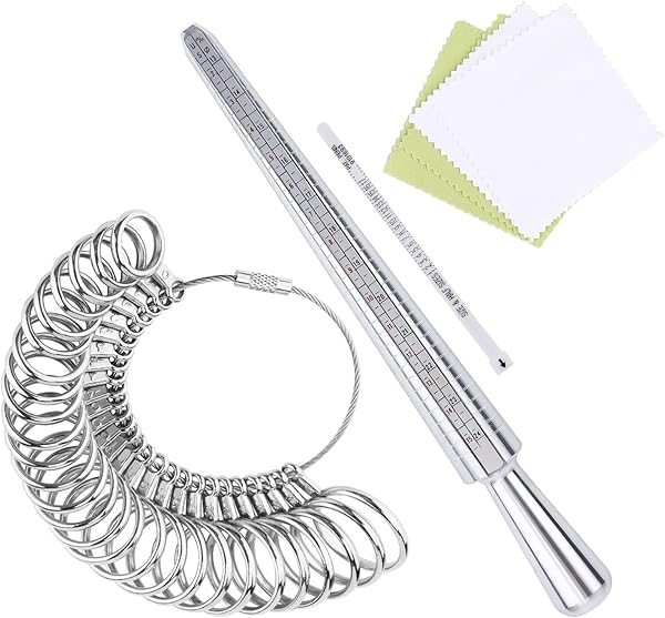 UUBAAR Ringmaat Meetgereedschap Set met 27 stuks