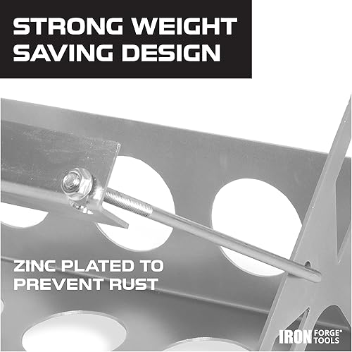 Miniatura 3 de Soporte universal de bandeja de batería atornillada, caja de montaje universal de acero ligero, caja de batería para barco, carreras de arrastre,