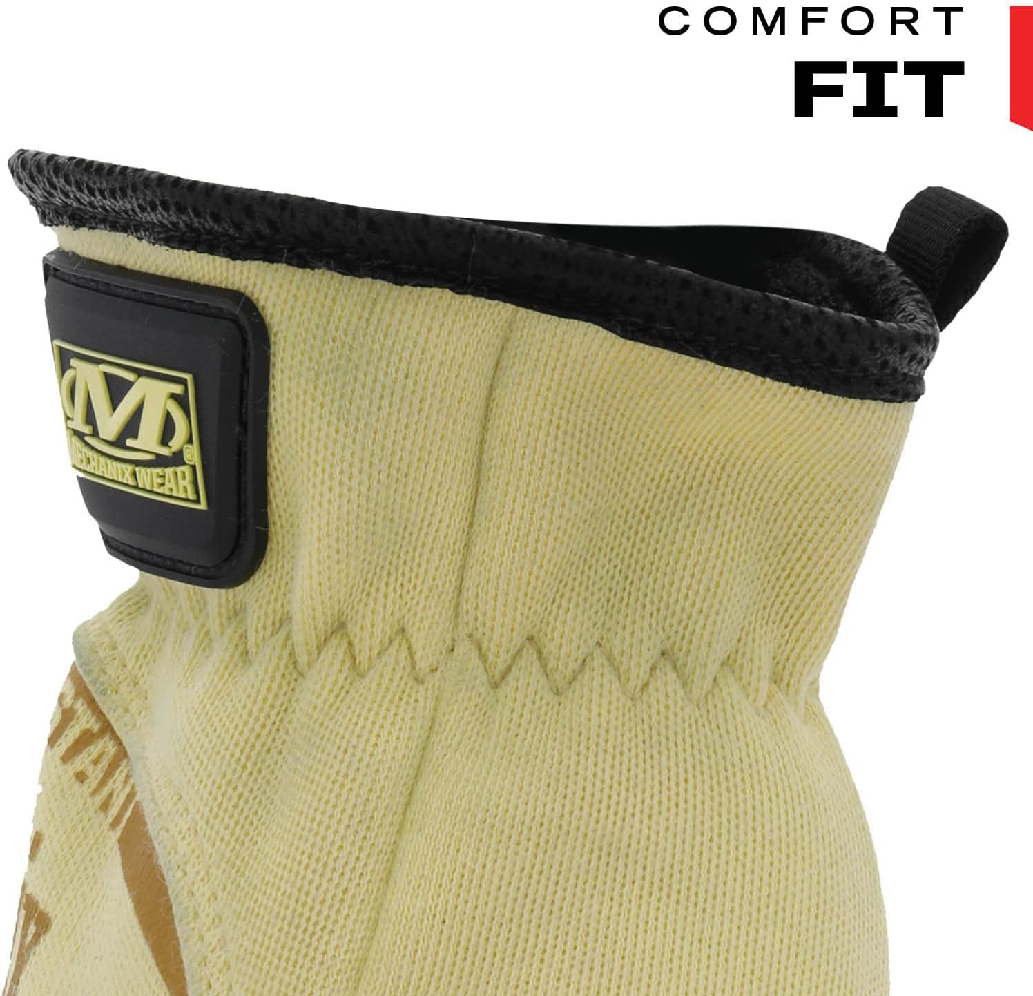 Mechanix Wear Leather Heat Resistant Gloves - Flame Resistant Gloves for Heat Protection - Kovenex Fabric - Kevlar - Machine Washable - Black - XX-Large