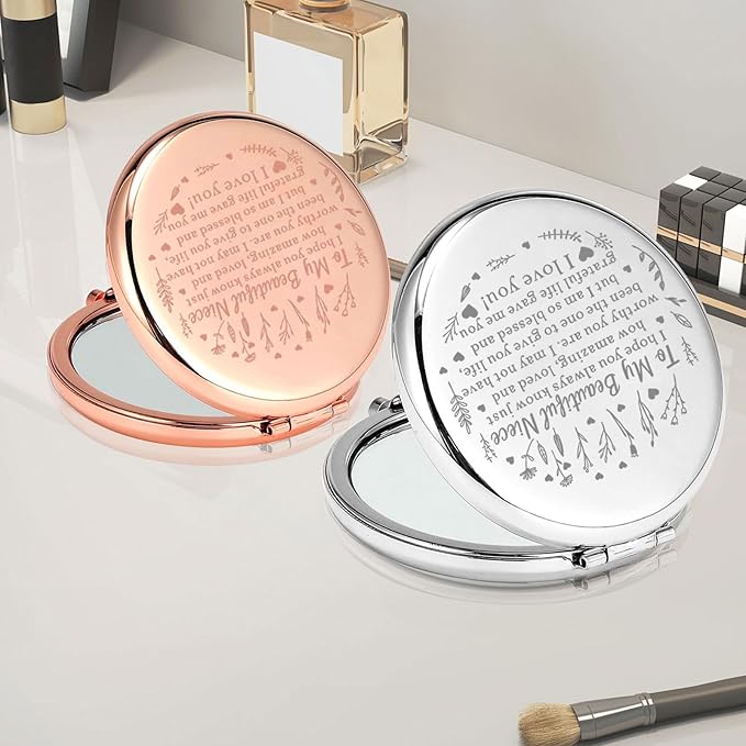 Espejo Compacto PLITI Redondo para Maquillaje miniatura 6