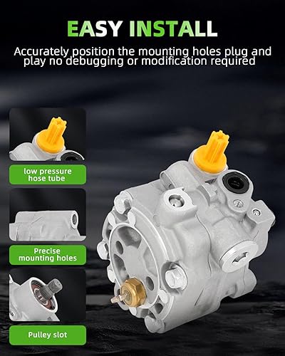 Miniatura 5 de SCITOO Bomba de dirección asistida compatible para 2005 para Saab 9-2X 2.0L, 2006 para Saab 9-2X 2.5L, 2004-2005 para Subaru Impreza 2.0L, 21-5396,