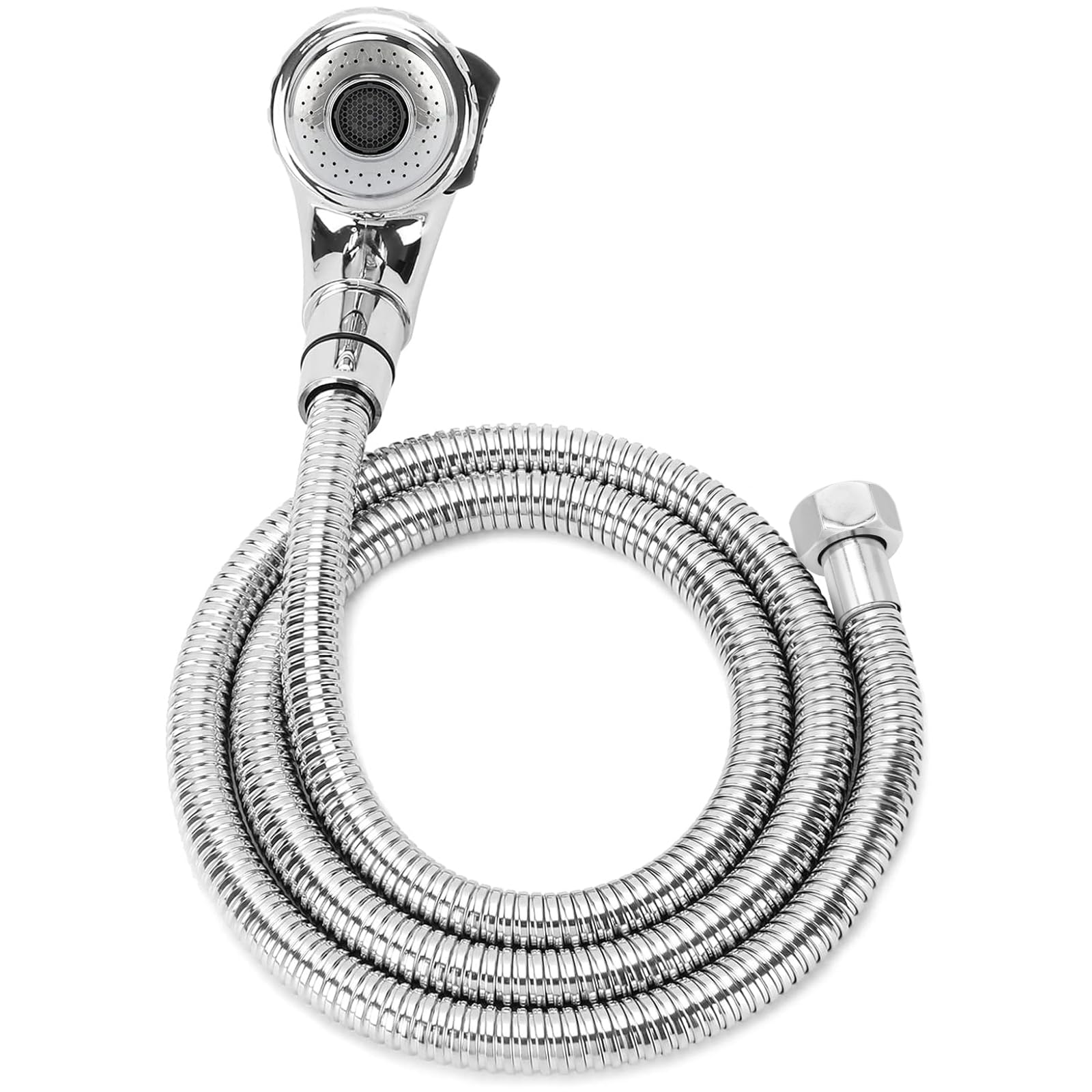 LukLoy Shampoo Bowl Sprayer Hose Replacement, 1/2 Nut