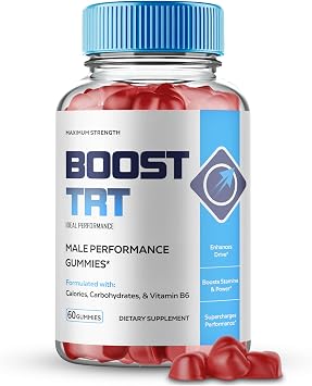 Boost TRT Gummies, Official Boost TRT Supplement Gummies - Maximum Strength Performance, All Natural Support Overall Health & Wellness, Premium BoostTRT Advanced Support Gummy Reviews 1 Pack